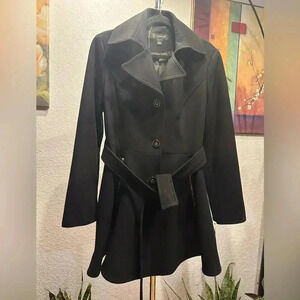 INC international Concepts black belted coat size L